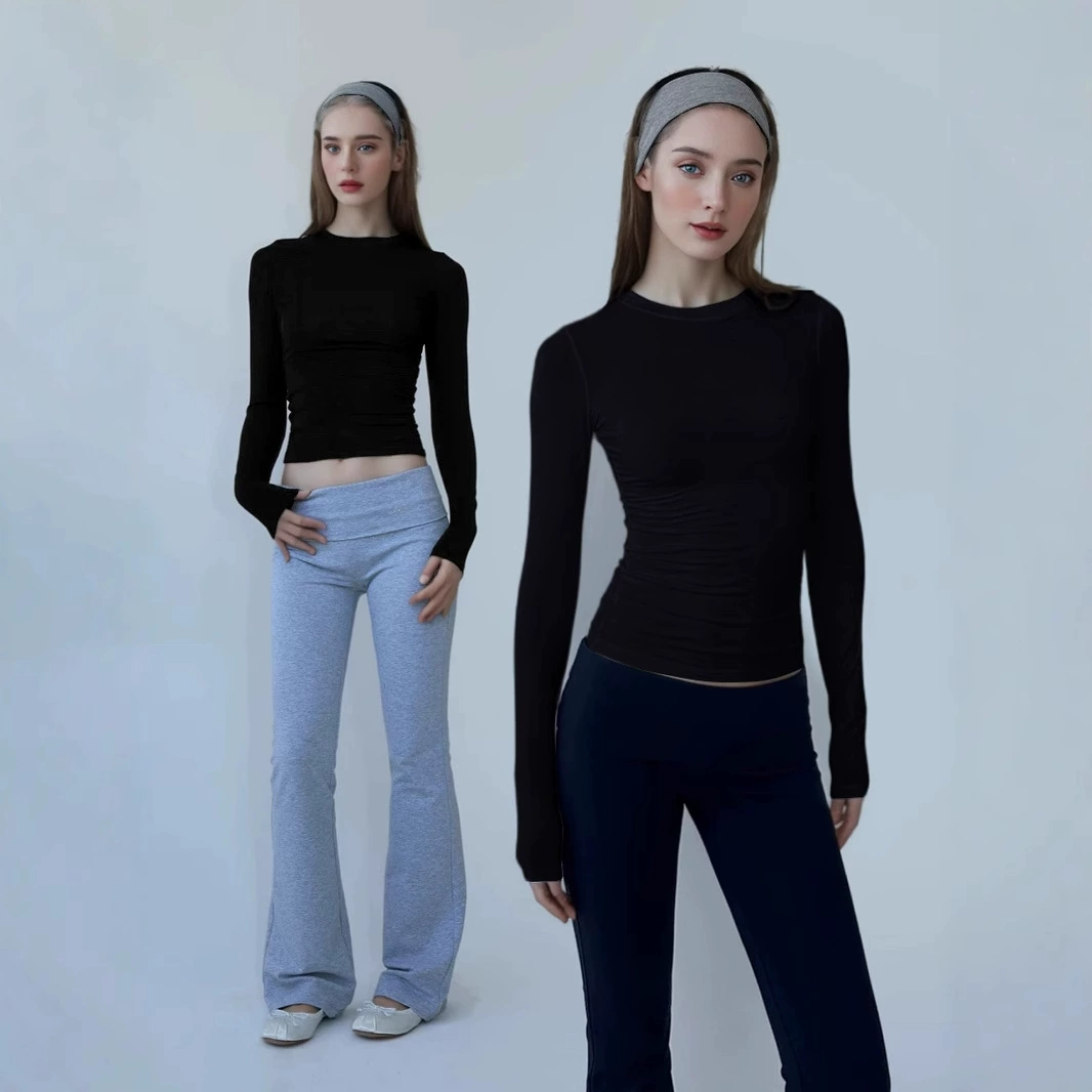 Демисезонный цветной реглан под тело с длинным рукавом, с рукавом, slim fit, облегающий, оптовый