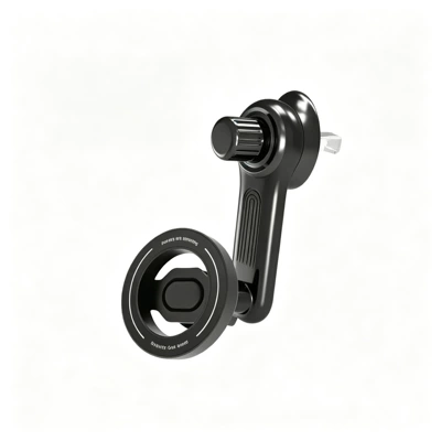 360-Degree Universal Rotating Magnetic – Car phone holder - black-strong-magnetic-model-2511-l