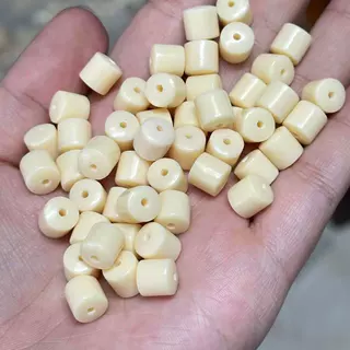 象牙果桶珠散珠串珠手链项链DIY菩提果手串超萌可爱配饰手持配