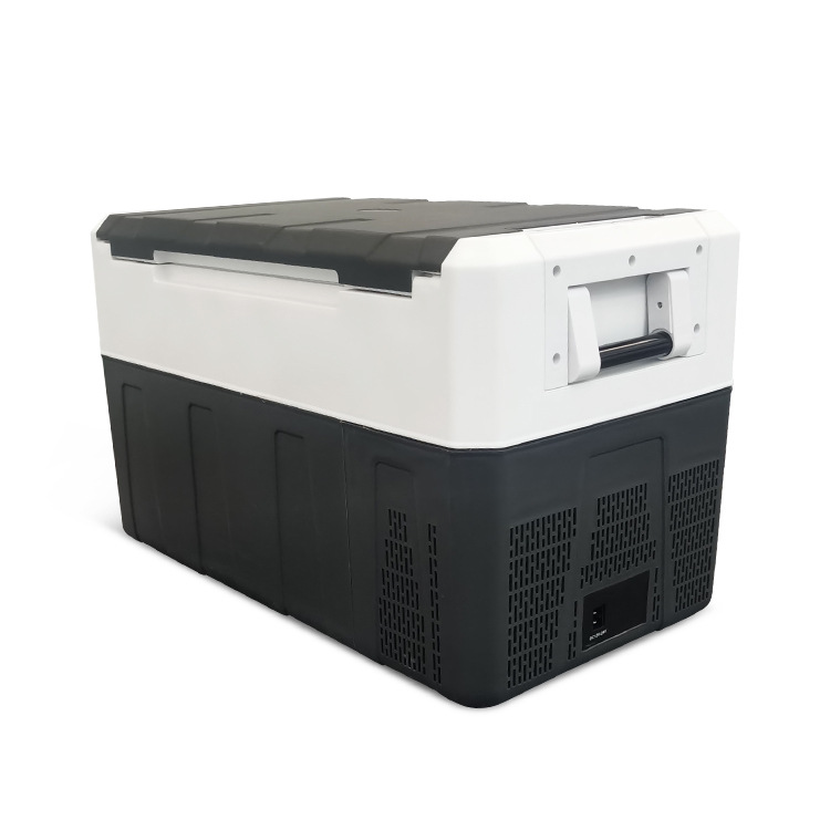 Procesamiento personalizado 35L / 45L al aire libre gran capacidad pequeño refrigerador de automóviles domésticos refrigerador compresor portátil de doble propósito