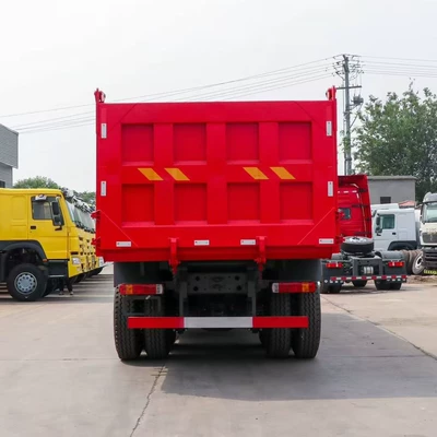 Yük maşınları 371 Horsepower Howo Dump Truck, Front