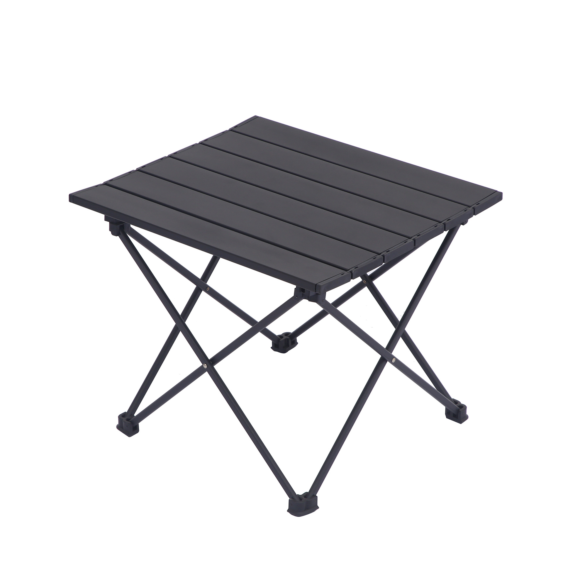 Mesa plegable portátil para exteriores, picnic de viaje, mesa de comedor de camping simple multifuncional, mesa de pesca de aleación de aluminio moderna al por mayor