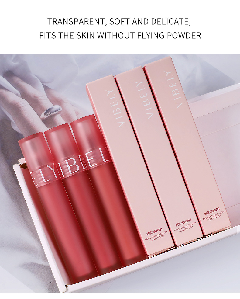 VIBELY Nude Natural Hydrating Liquid Blush Cross-border Single Color Slightly tipsy Long-lasting Color Liquid Blush Eyeshadow undefined