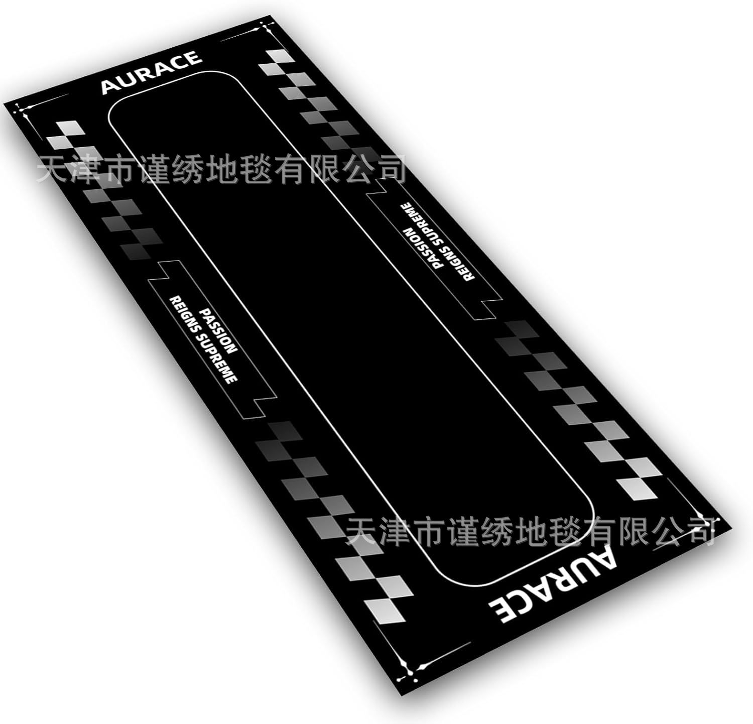 Cross-border motorcycle display mat can be personalized diy can add logo Amazon temu Xiyin generation hair wholesale mat