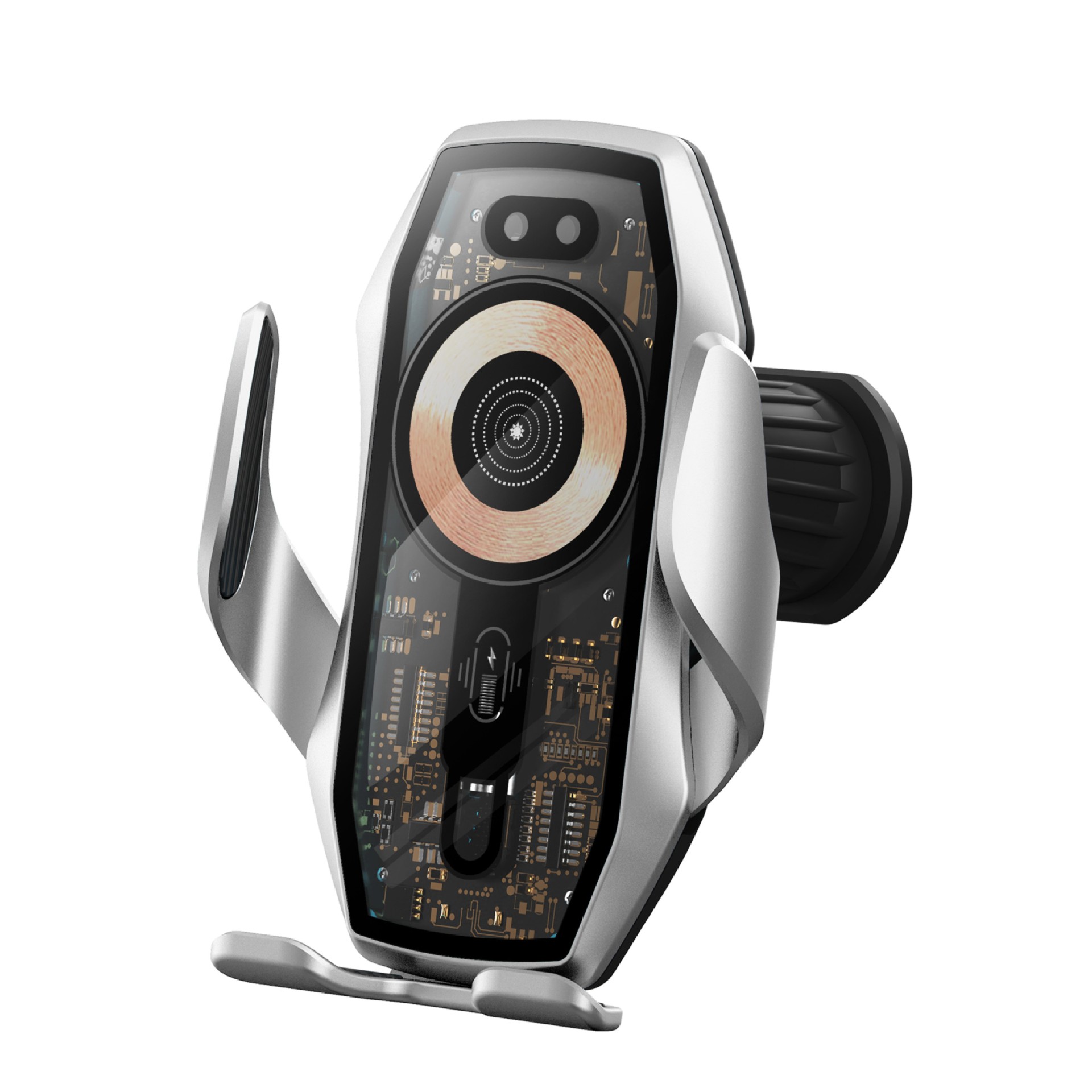 S81 Suction Cup Wireless Fast Charging Car Phone Holder
