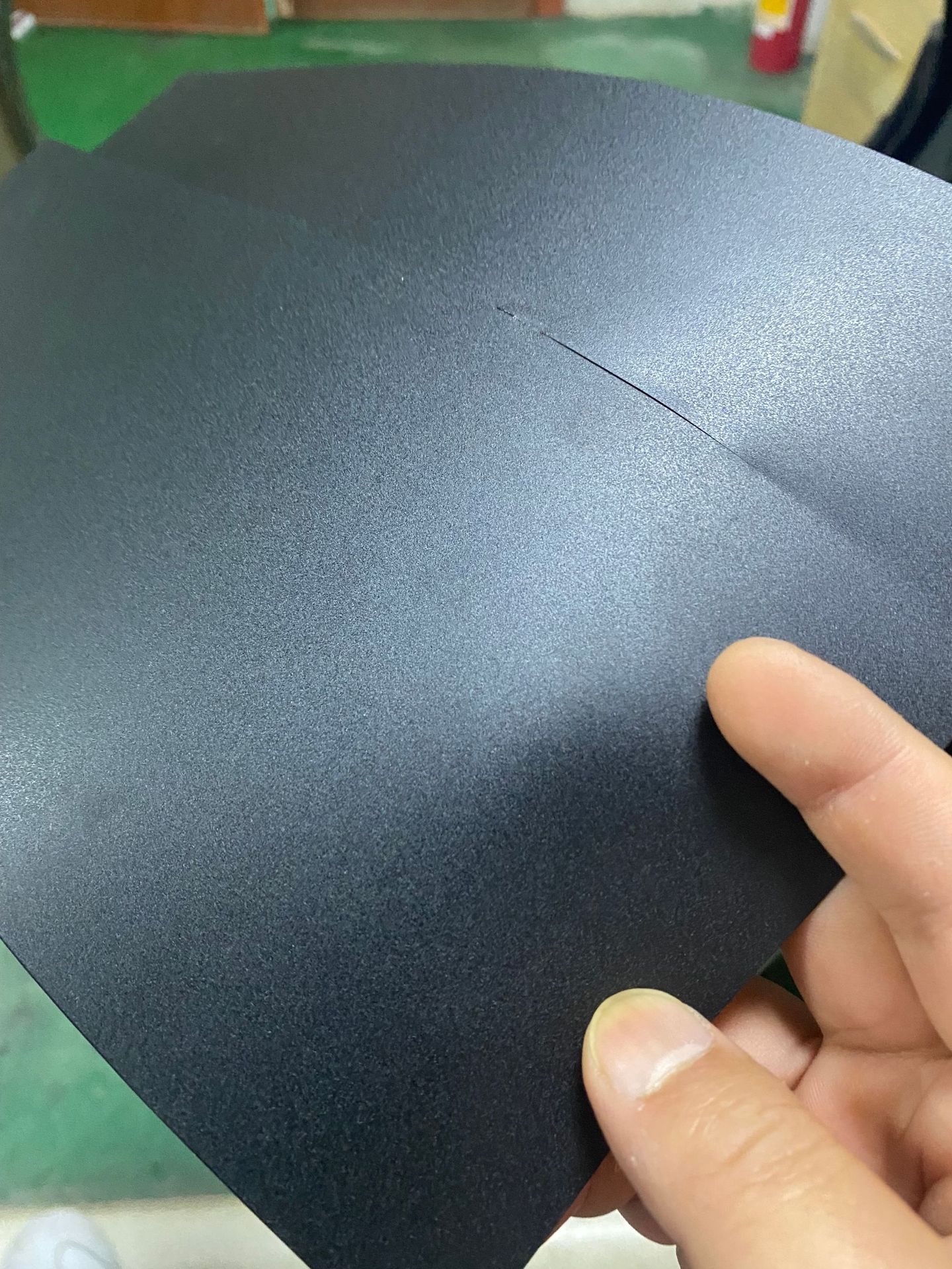 供应0.5mmV0等级耐高温黑色无卤防火阻燃pc薄膜，可安规格分卷切