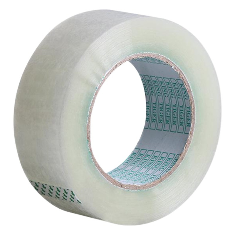 Cinta transparente 6,0*100 larga cinta de boca ancha rollo grande pegamento de sellado adhesivo alto embalaje expreso logística sellado papel adhesivo
