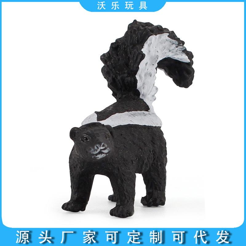 Cross-border children's cognitive simulation static ornaments solid…