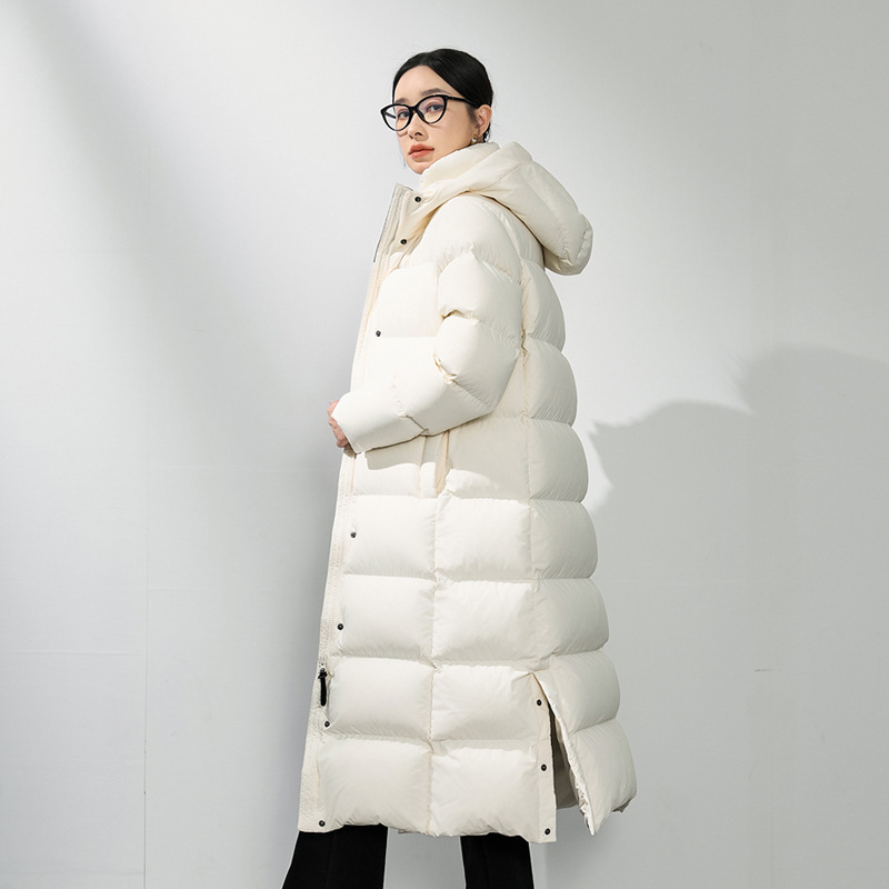 Northeast -40 Degrees Ultra-Long Goose down Jacket for Women 2025 New Winter Thickened Over-The-Knee and Ankle-Length Extreme Cold Weather