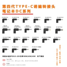 PD��ƭת��ͷ Type-CĸתDC��100W �ʼǱ����Զ๦��PD��Դת��ͷ