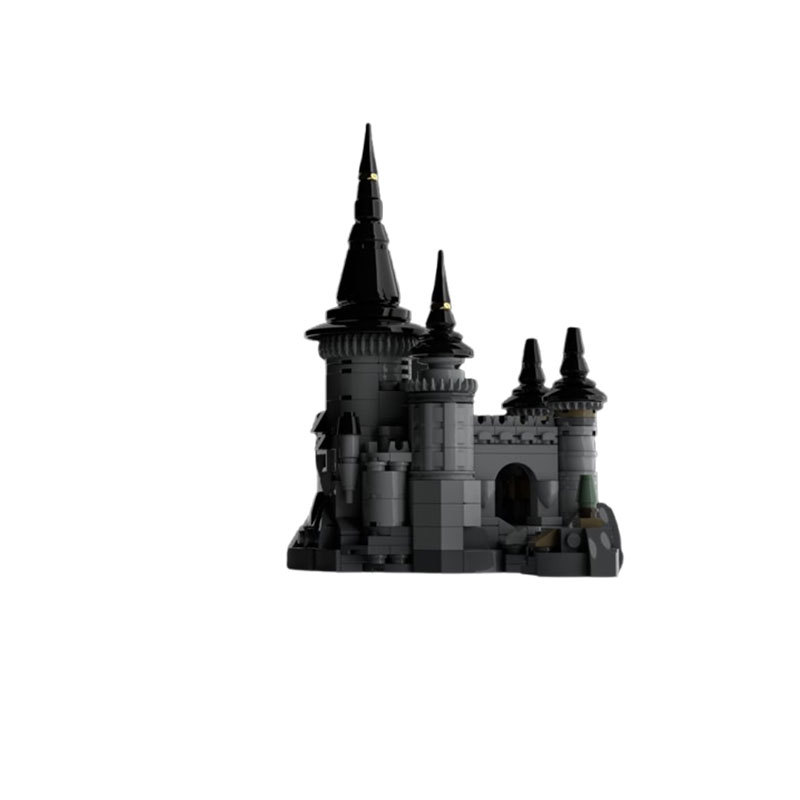 Magic Castle Educational Building Block Model For Children_voghion.com