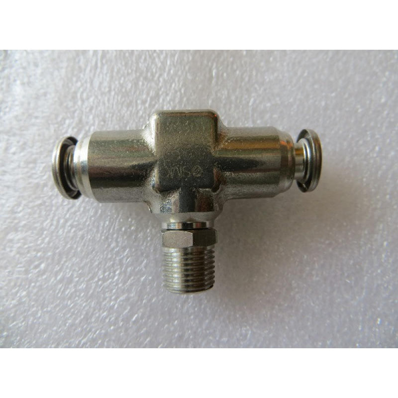 KQGT06-01现货原装SMC不锈钢耐高温T型三通快速接头