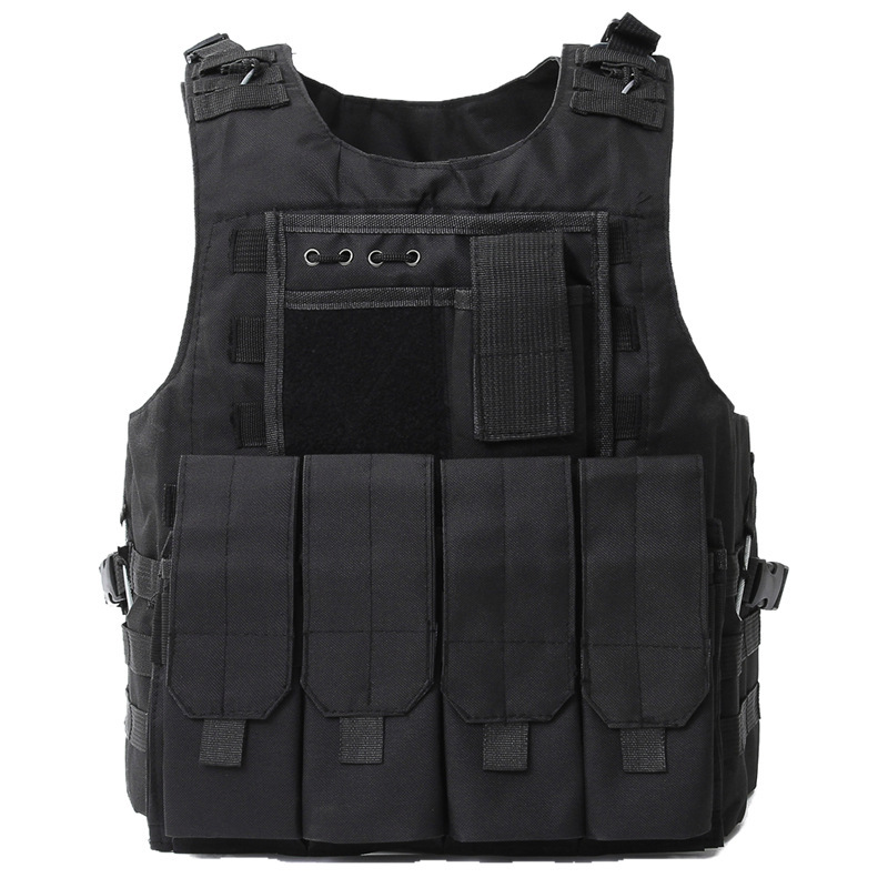 Chaleco táctico chaleco táctico camuflaje ligero chaleco antibalas de desmontaje rápido CS al aire libre traje de entrenamiento militar de seguridad