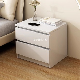 Bedside Table 2025 New Style Simple Modern Rental Home Bedside Table Simple Small Bedroom Bedside Storage Rack