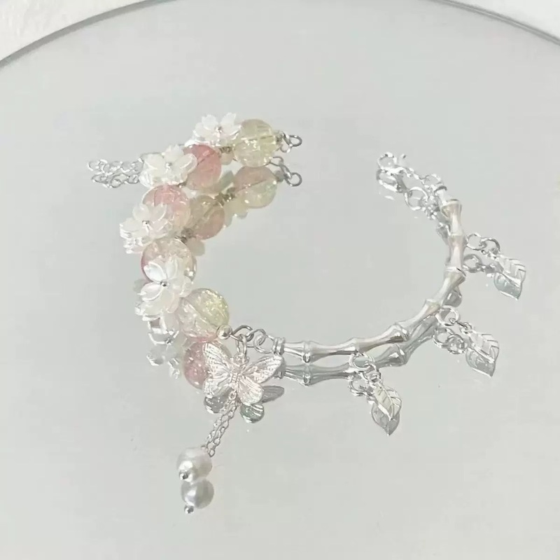 现货批发小说同款串珠流苏手链女小众设计高颜值个性不撞款百搭闺|undefined