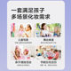 New Children's Play Makeup Cosmetic Toy suit Girl DIY Lipstick Glossy Girl Makeup Box