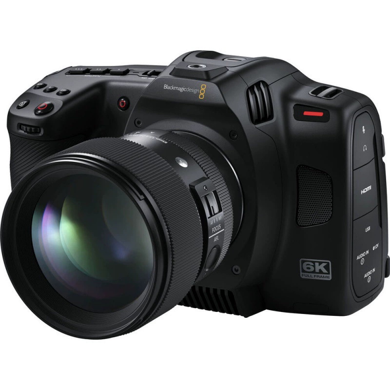 Цифровая кинокамера (Blackmagic) BMPCC 6K Pro — варианты BMPCC4K / 6K G2, захват RAW, компактная