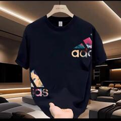 【1割引エリア】ブランド逸品レトロ半袖tシャツ男女上着百合ゆったり半袖chiブーム