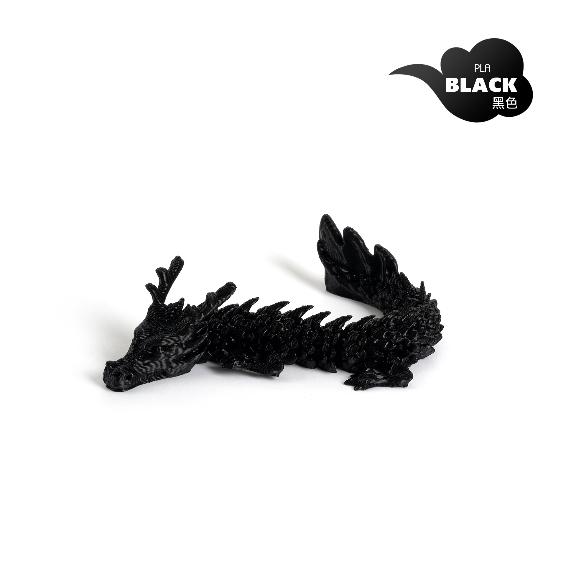 Impresión 3D China dragón adornos juguetes artesanías de huevo de dragón modelo de alas creativas fabricantes de regalos al por mayor