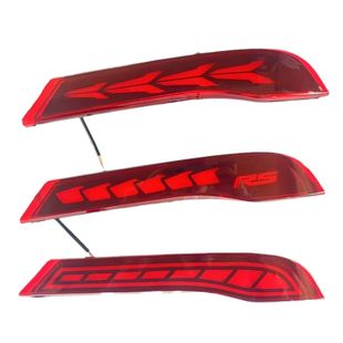 Suitable for 2019-2023 Chevrolet Chuangku Rear Bumper Light Led Brake Light Rear Tail Light Red Cover Smoked Gray Cover