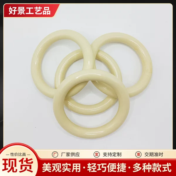Luggage Accessories diy Plastic Ring Carry Ring Ring Hand Handle Women's Handbag Transparent Plastic Handle Wholesale