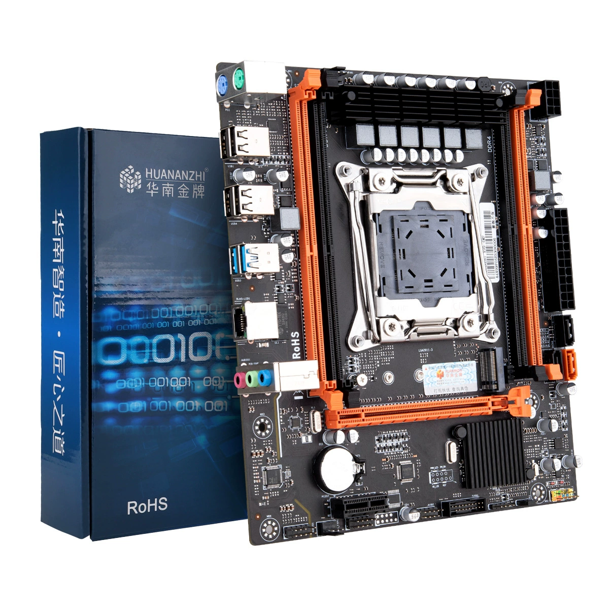 Южная Китайская золотая медаль X99-4MF материнская плата LGA2011-3 платформа процессор E-sports игрового многоканального настольного компьютера