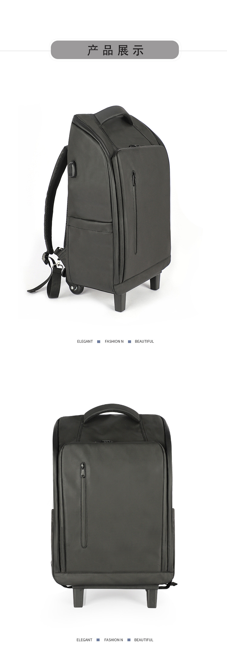 Laptop-Tasche multifunktionale Reisetasche Rucksack für Jungen und Mädchen ultraleicht großer Fassungsvermögen Business-Notebook-Rucksack mit Futter