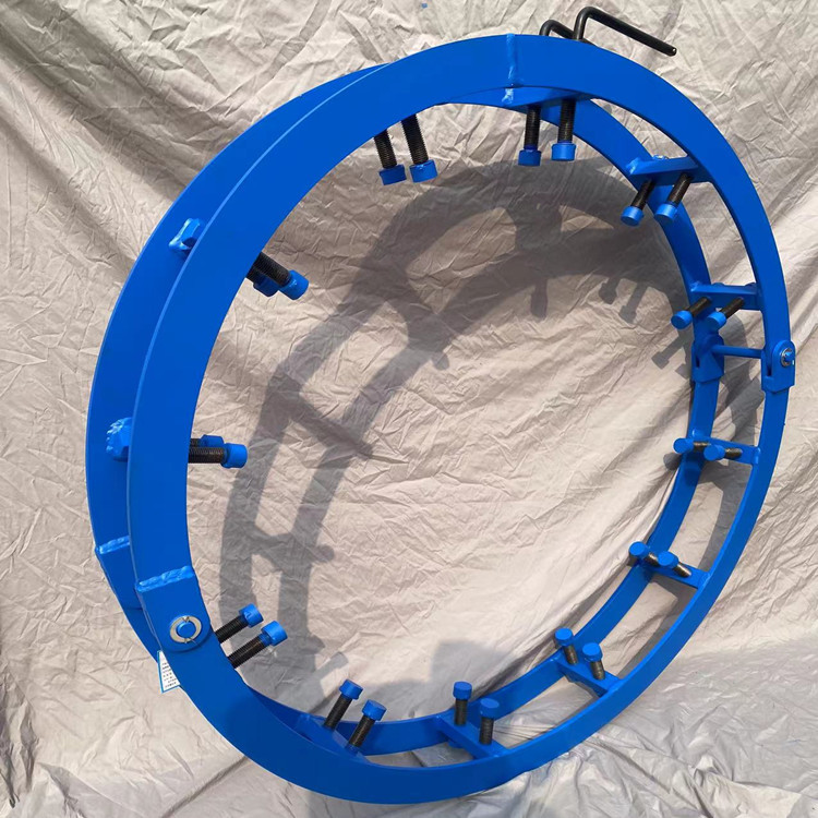 路邦机械液压顶丝对口器   焊接消防管道对口器