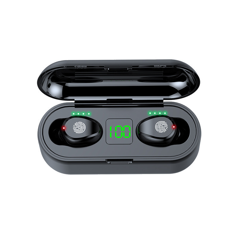 ワイヤレスbluetoothイヤホン新型F9高倉高颜値スポーツタイプ入耳式ノイズリダクションイヤホン|undefined