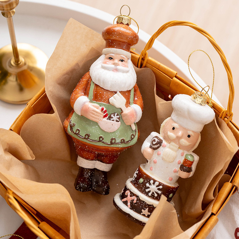越境新品クリスマス装飾クリスマスツリー装飾ペンダント創意姜餅系老人ビスケットペンダント|undefined