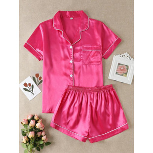 M 93765 Ice silk women's home wear set ���z�߼��мҾӷ���