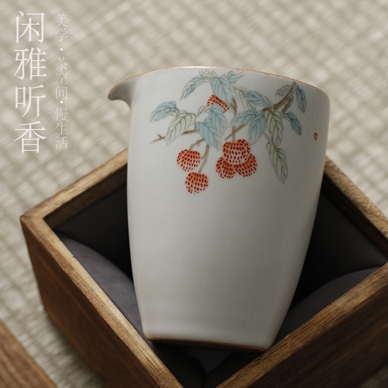 Antiguo Luna Blanco Ru horno vintage caqui cerámica Kung Fu japonés juego de té Té nutritivo mar uniforme taza Gongdao taza cubierta tazón Luna