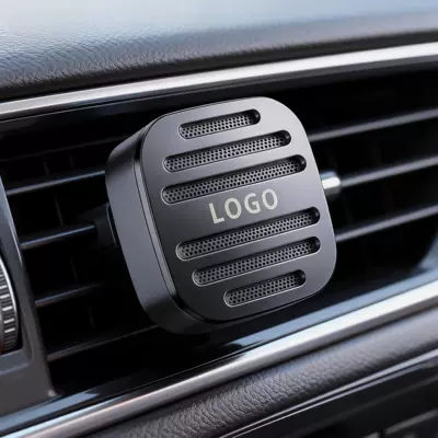 New Air Vent Car Car Perfume Aromatherapy - minimum-order-of-50-logos-contact-customer-service-for-logo-silver-body-note-fragrance