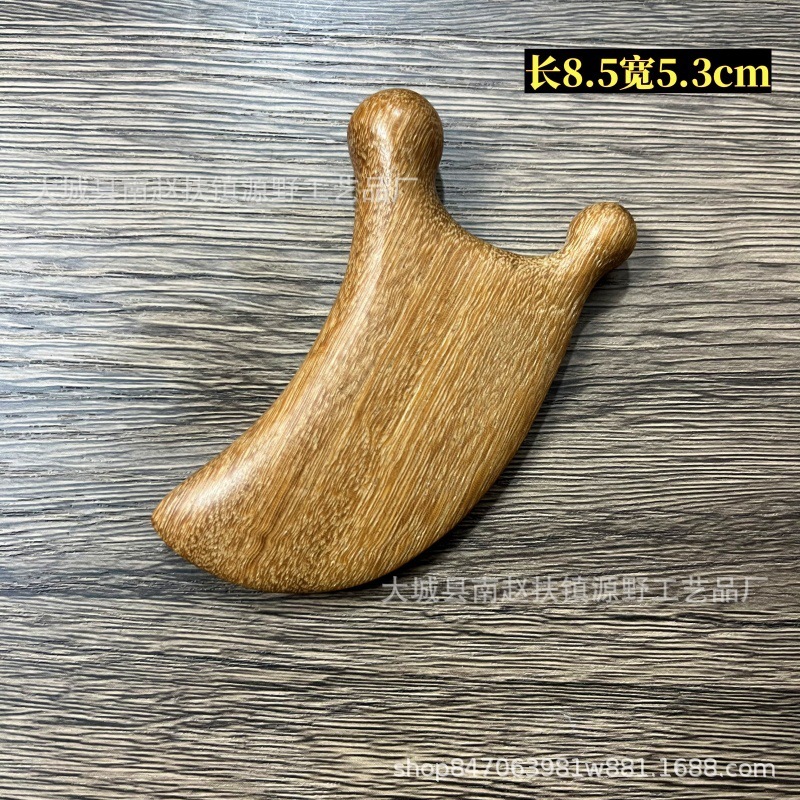卸売り龍鳳檀木頭部海馬マッサージ櫛頭治療イルカ頭皮マッサージ五球金糸檀経絡櫛|undefined