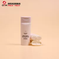 100ml 125ml Супер плоский моющий шланг солнцезащитный крем BB Очищающее молочко PE Косметика Экструдированный шланг Упашки
