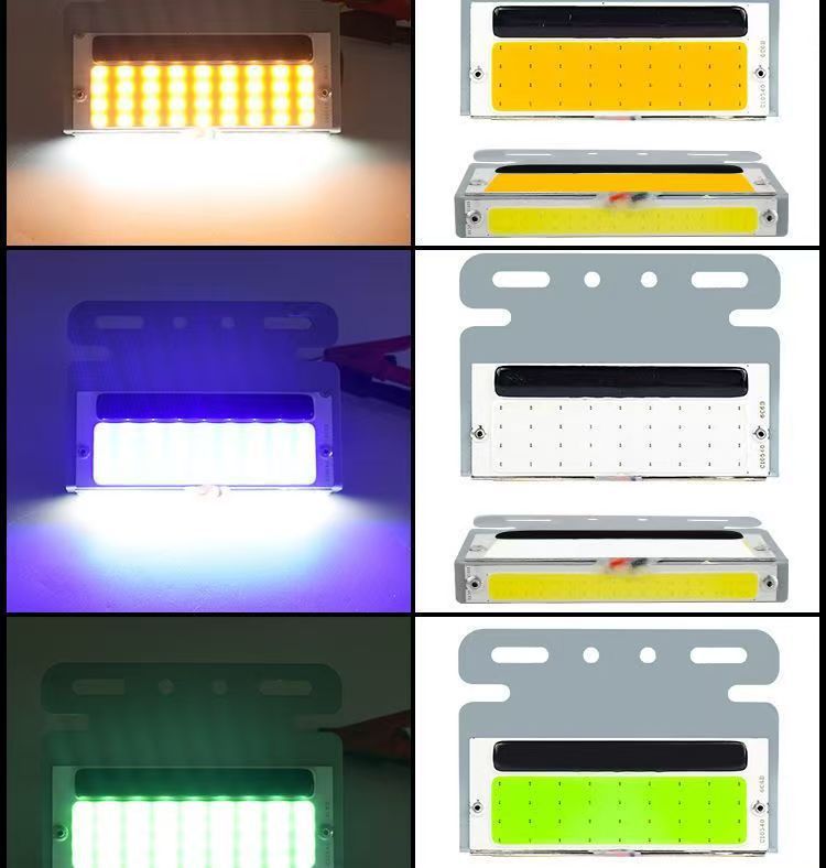 Ultra-thin 24V Truck Side Light High Brightness COB Ground Light