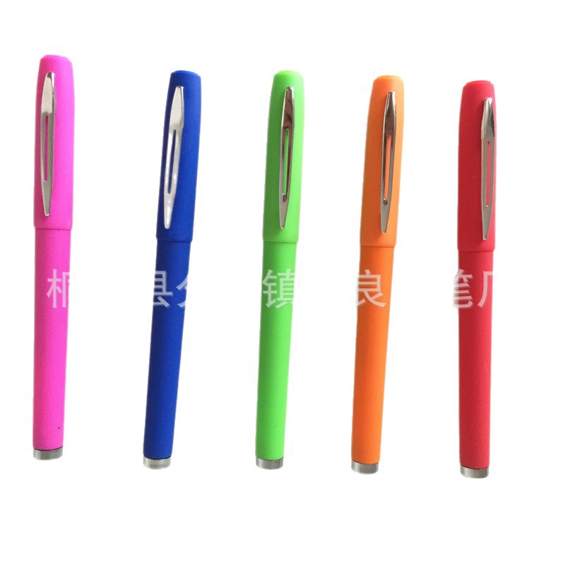 Signature Pen pluma de gel al por mayor firma pluma LOGO impresión 0,5 pluma de gel