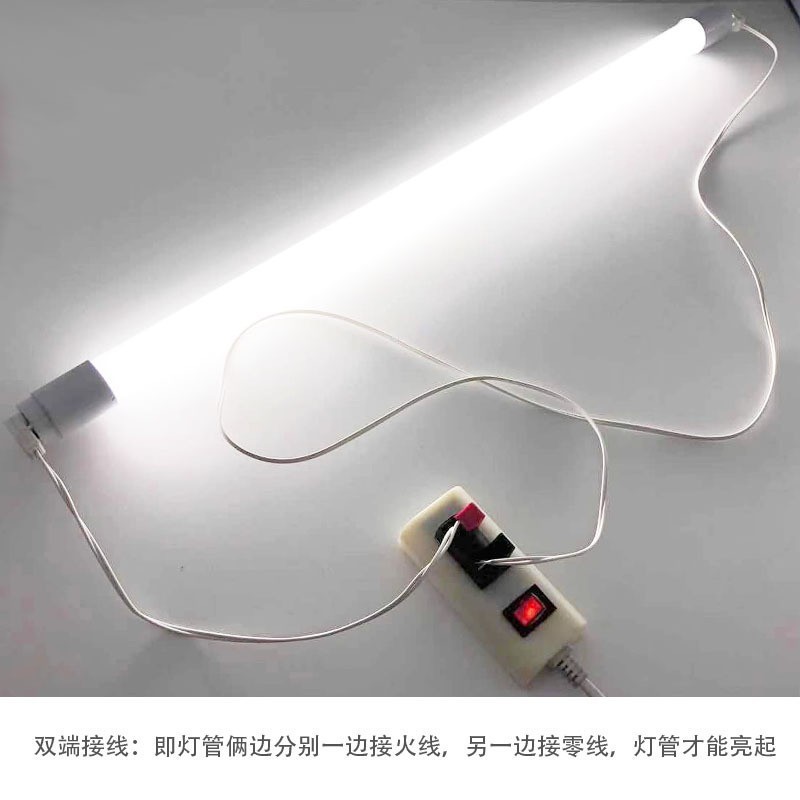 gran potencia t8led tubo de lámpara de vidrio 0.6m 18w 0.9m 36w 1.2m 50w 75w ahorro de energía lámpara fluorescente de barra larga
