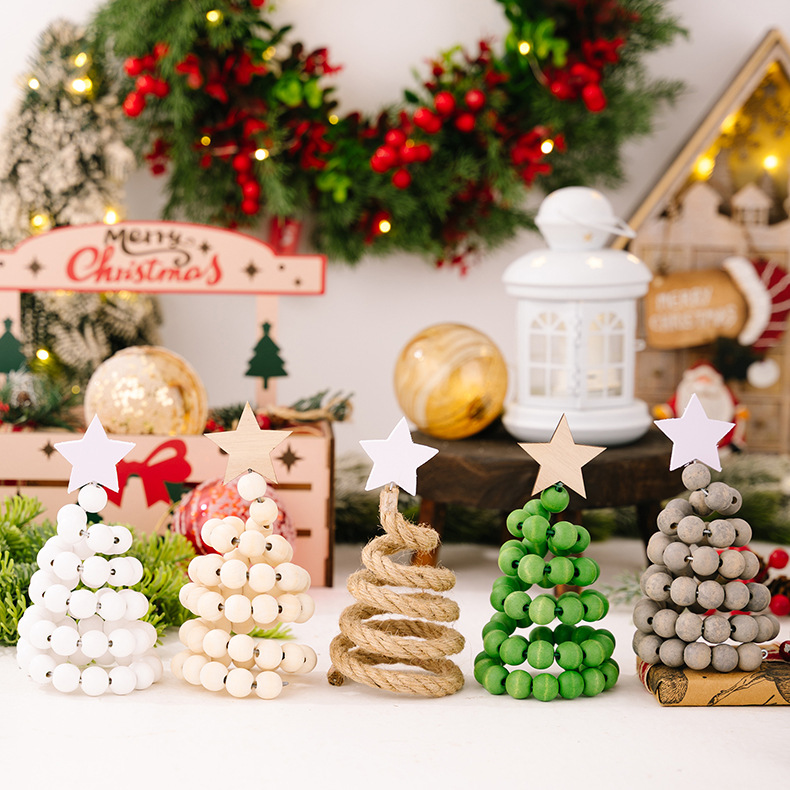 圣诞木珠圣诞树_08