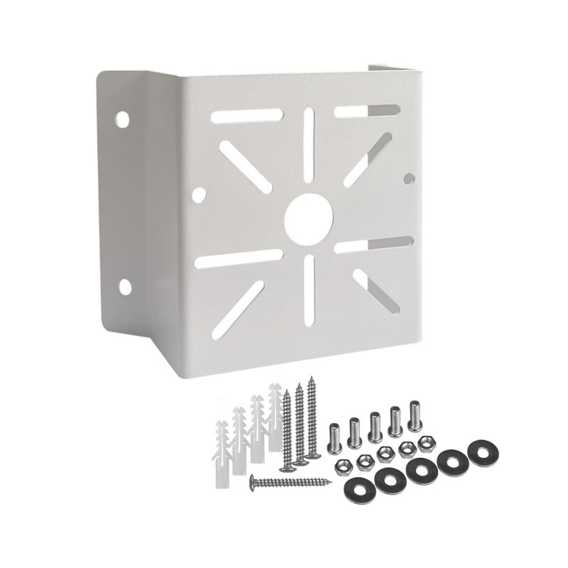 Soporte de montaje de esquina de pared para cámara CCTV LED pared / lámpara de escenario panel solar