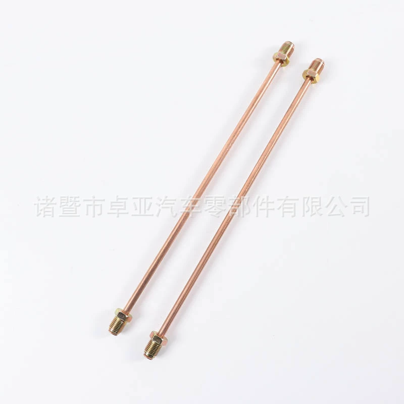 Миниатюрный грузовик 4,76 дюйма с медным покрытием для тормозного масла 5 мм масляная труба с медным покрытием Железная труба Bondi готовое соединение трубы