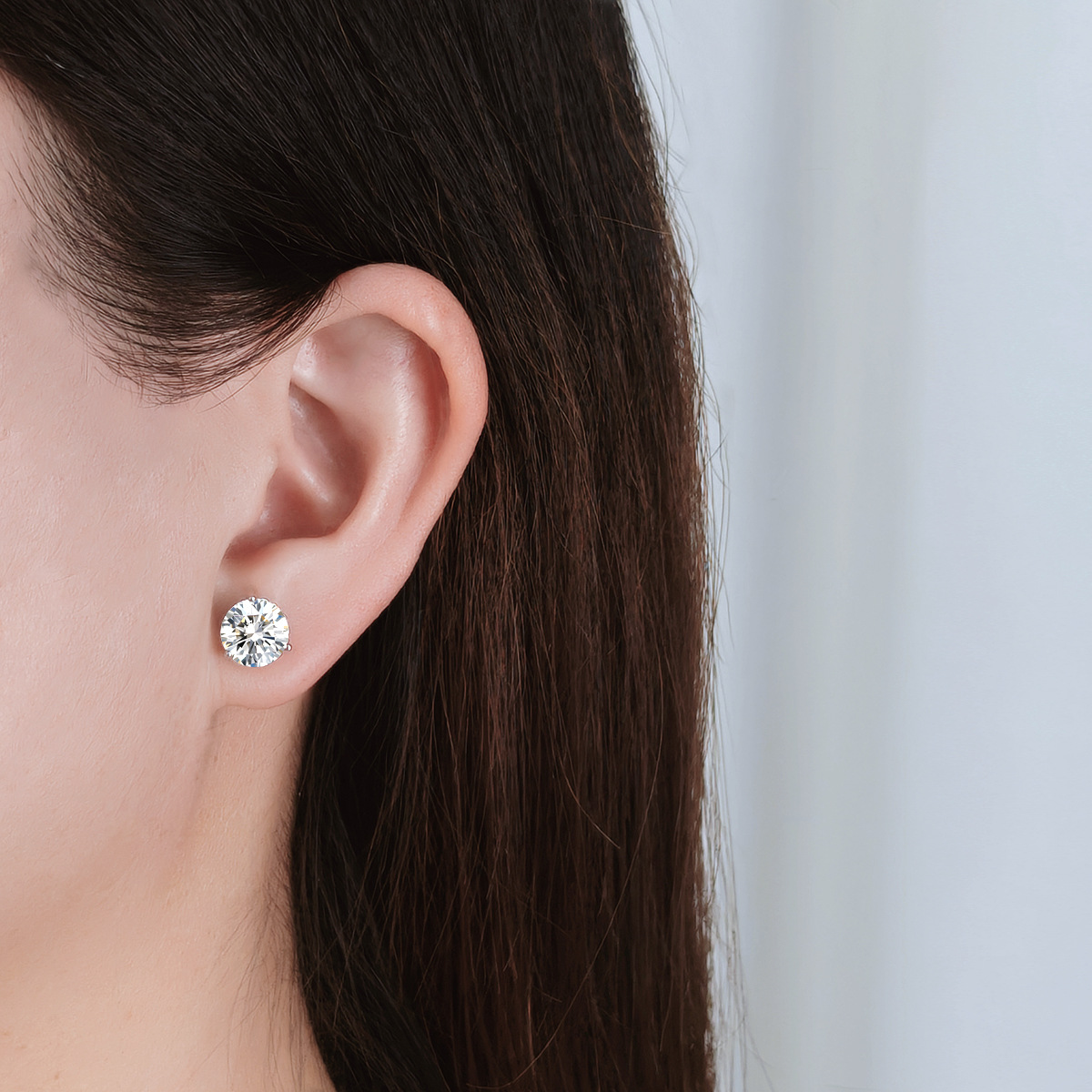 Meishida Jewelry S925 Sterling Silver Earrings Earrings Custom Moissanite Jewelry Wholesale Source Factory