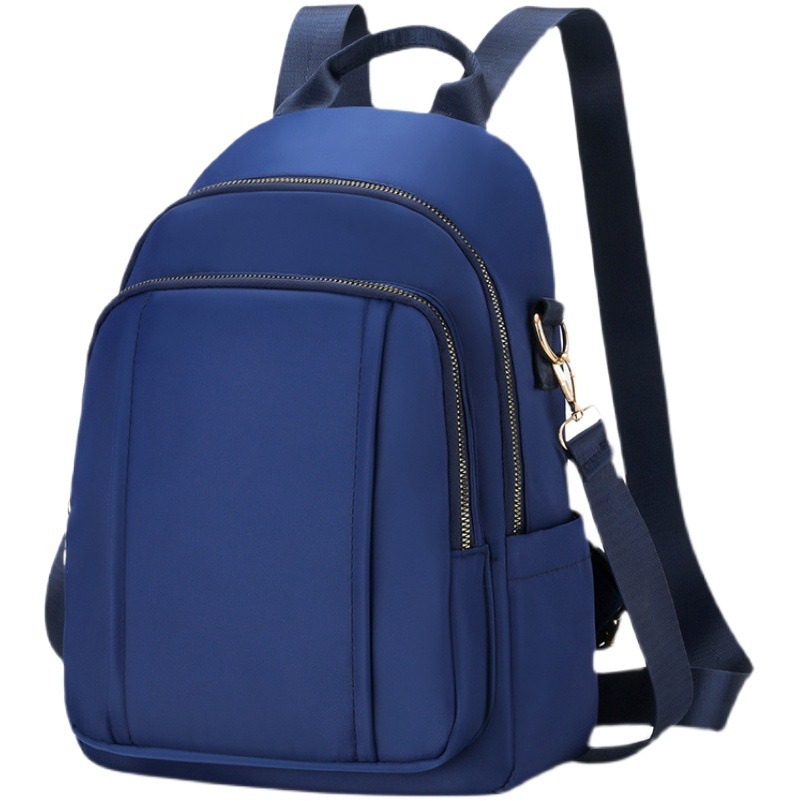 2022 nueva mochila de color sólido simple al aire libre portátil ocio mochila de mediana edad mochila de viaje al aire libre