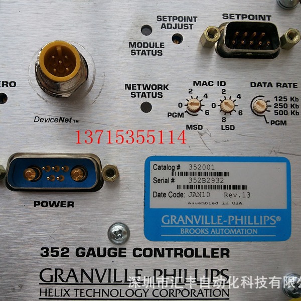 GRANVILLE-PHILLIPS ,352 GAUGE CONTROLLER ,352001 ,352B2932