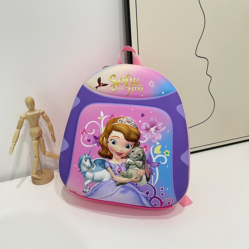 Mochila Infantil 2025, Nuevo Modelo de Exportación, Diseño 3D de Dibujos Animados, Forma de Huevo, para Jardín de Niños y Escuela, para Niños y Niñas, Mochila de Princesa