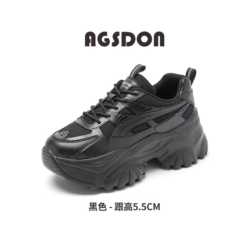 Augu Shi Deng zapatos de base gruesa para padres y mujeres 2026 nuevos zapatos de primavera pequeños zapatos blancos zapatos casuales ligeros y zapatos de algodón