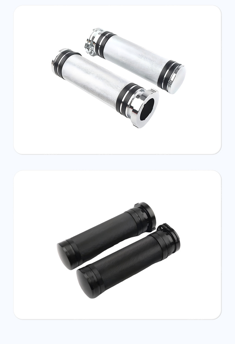 Suitable for Harley XL883 1200 X48 72 motorcycle knurled handlebar grips embossed handlebar grips CNC