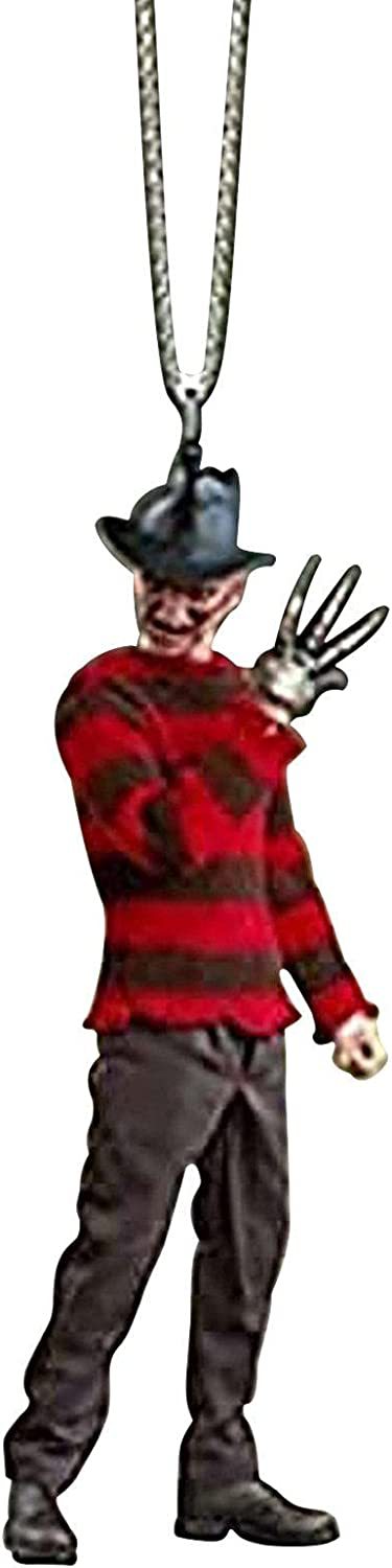 Nuevos productos transfronterizos Halloween horror personajes de automóviles colgantes de automóviles Halloween accesorios de interiores colgantes