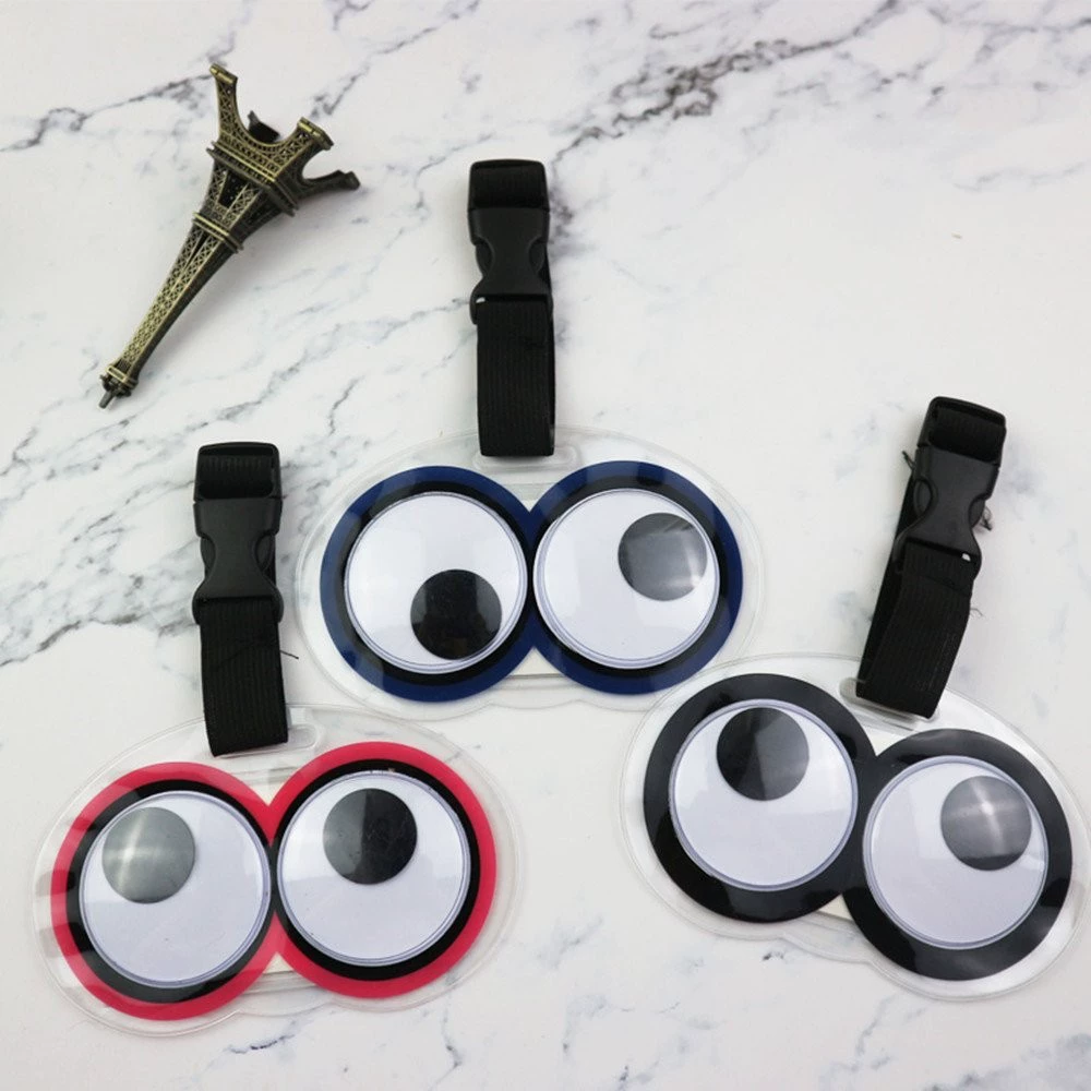 Трансграничный багажный брелок из ПВХ с подвижным креплением, нейлоновая лента, идентификационный брелок для ручной клади, бирка для багажа