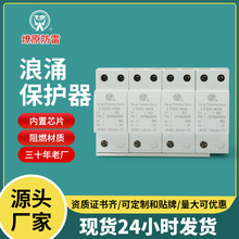 LYD2-A50浪涌保护器 4P家用避雷器开关 50kA电源保护开关防雷器